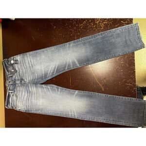 PRPS Le Sabre Mens 32x32 Slim Straight Japanese Denim Light Indigo Stretch NWT